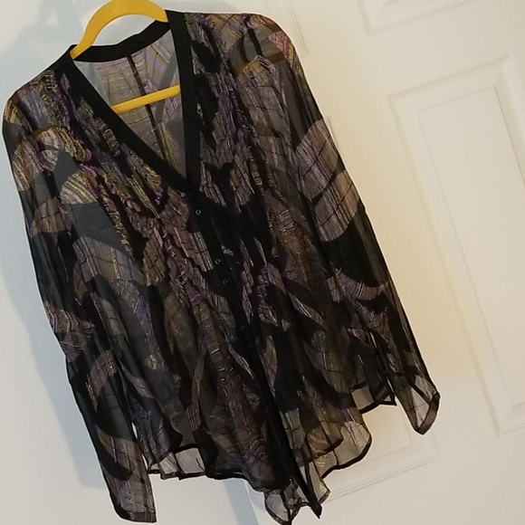 N/A Tops - Flirty Blouse (Washable Silk)